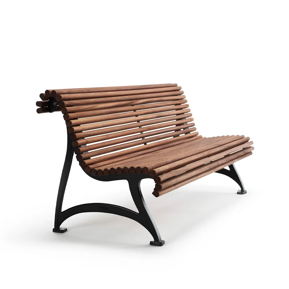 Καναπές Jujol, Μαόνι, μαύρη βάση Byarums bruk