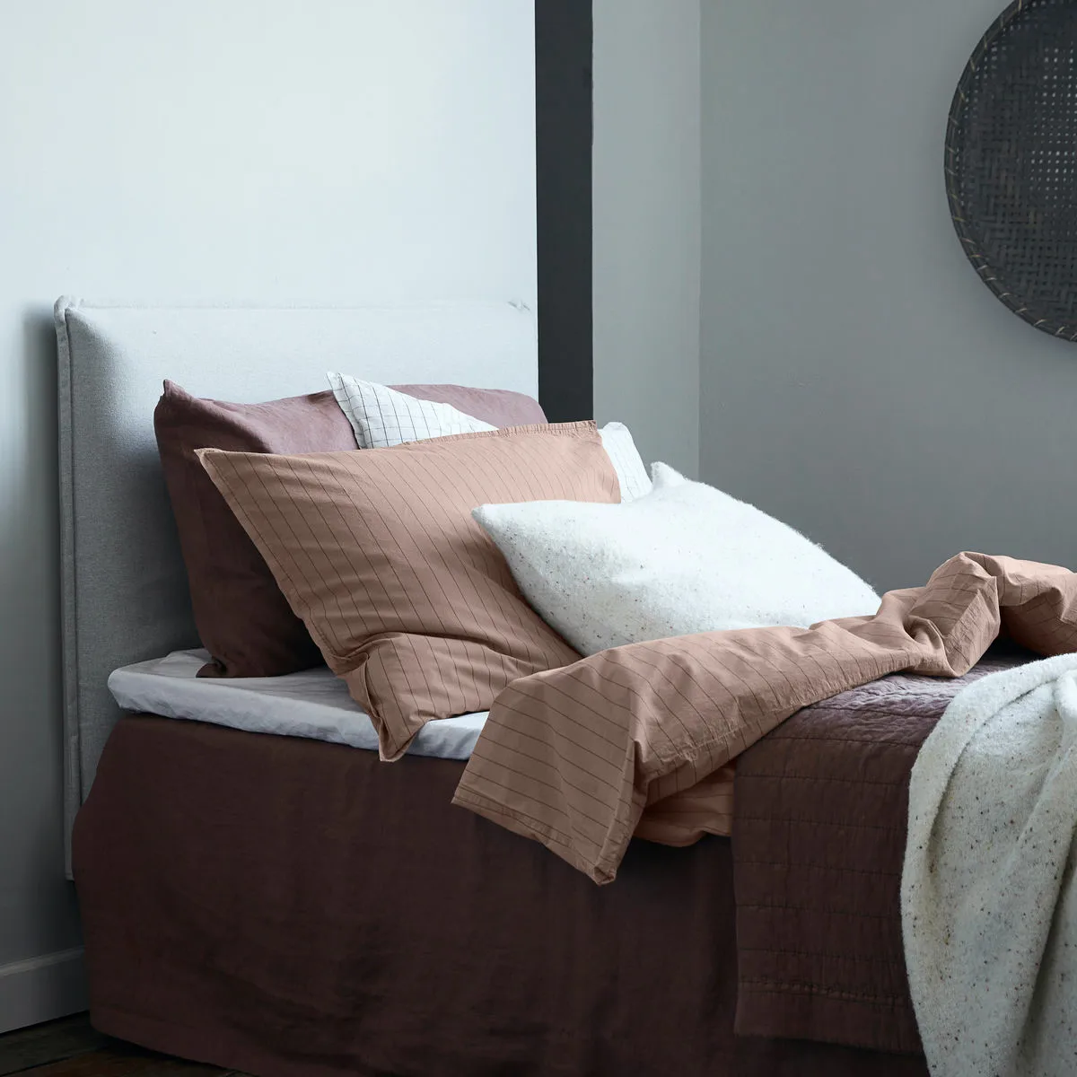 Dagny σετ κρεβατιού, Άχυρο-φλοιός byNORD