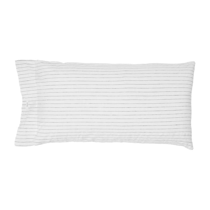 Gunhild μαξιλαροθήκη 50x90 cm - Χιόνι-κάρβουνο - ByNORD