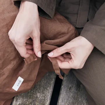 Gunhild μαξιλαροθήκη 50x90 cm - Μούρο - byNORD