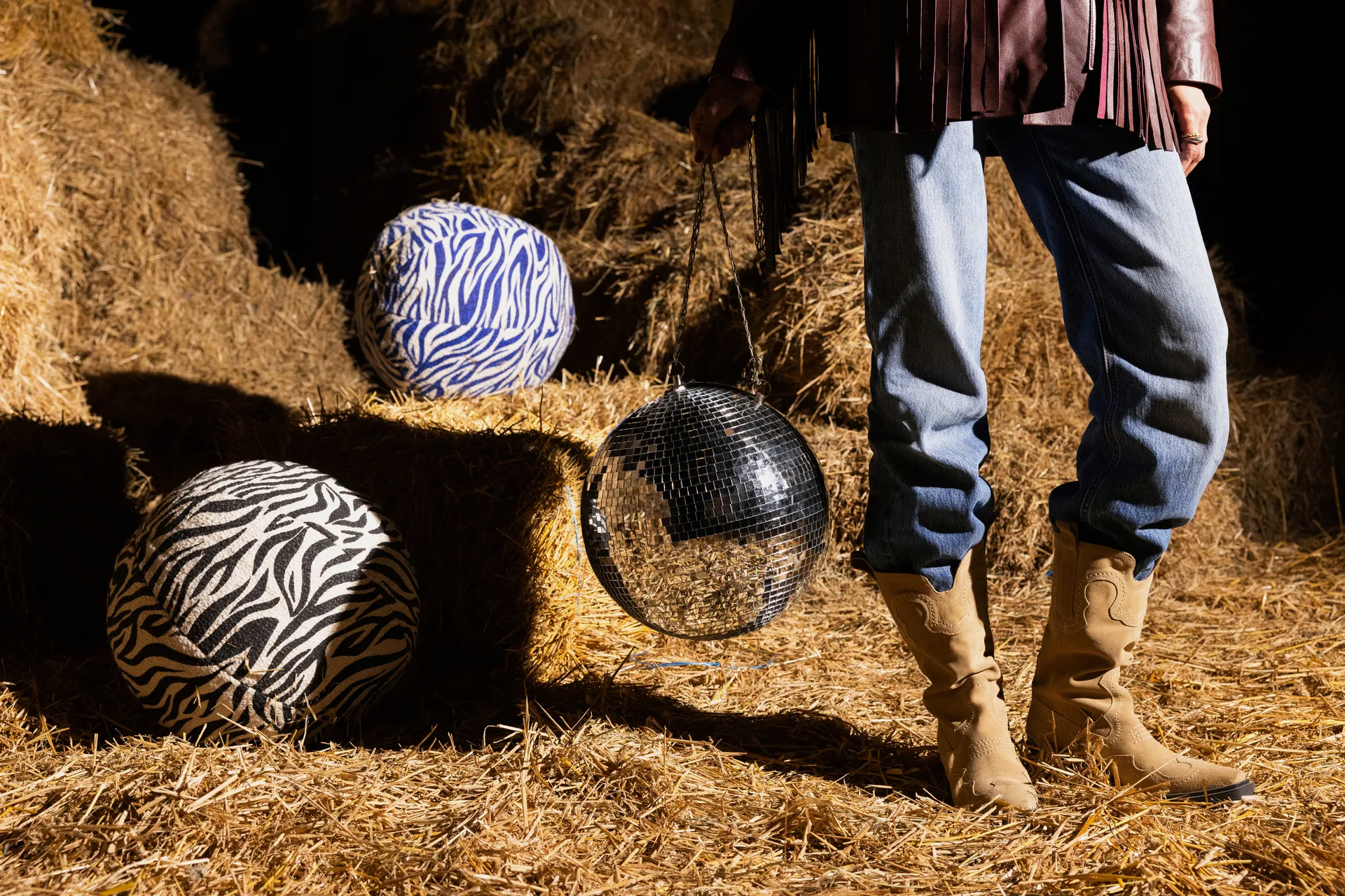 Anima μαξιλάρι L 40x60 εκ., Ζέβρα-μαύρο Byon