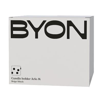 Φανάρι Arlo M Ø15 εκ., Μπεζ-μαύρο Byon