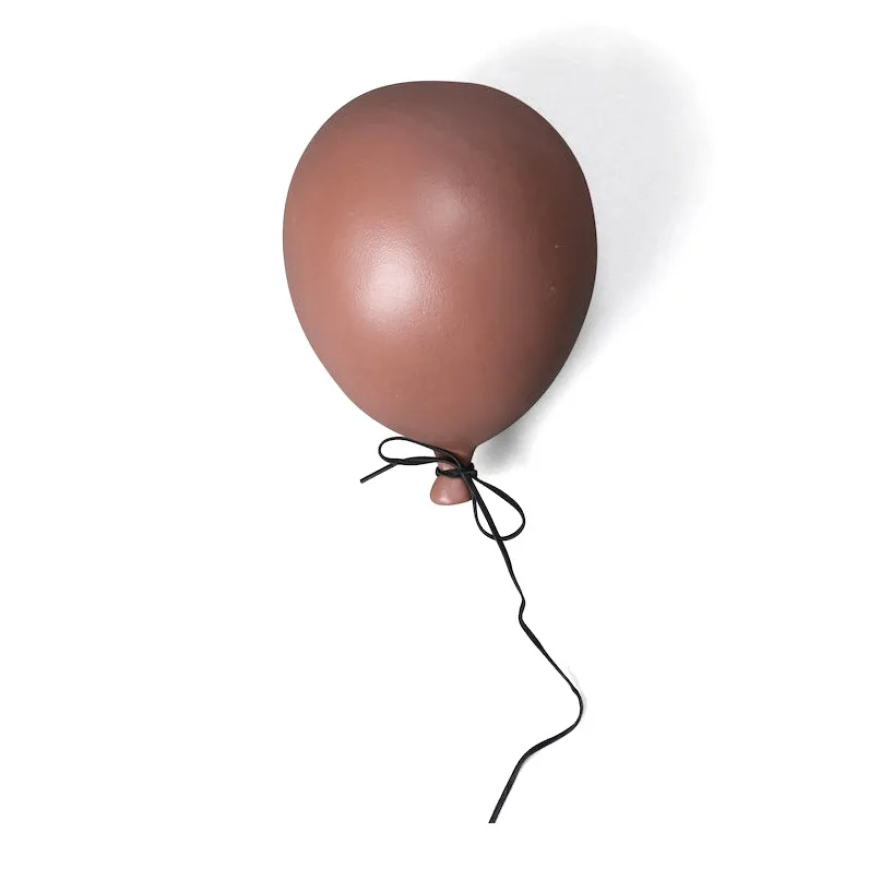 Balloon διακόσμηση 17 cm, σκονισμένο κόκκινο Byon