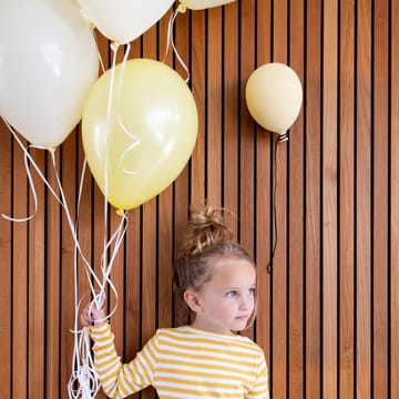 Balloon διακόσμηση 17 cm - Κίτρινο - Byon