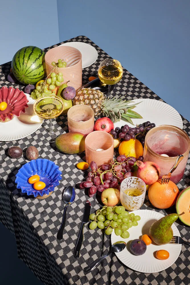 Calore φανάρι-βάζο M Ø15 cm, Ροζ-μπεζ Byon