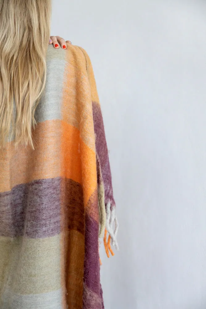 Check ριχτάρι, Πολύχρωμο πορτοκαλί Byon