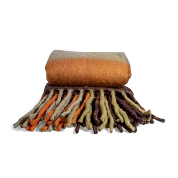 Check ριχτάρι - Πολύχρωμο πορτοκαλί - Byon