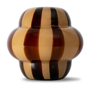 Curlie βάζο 20 cm - Καφέ-μπεζ - Byon