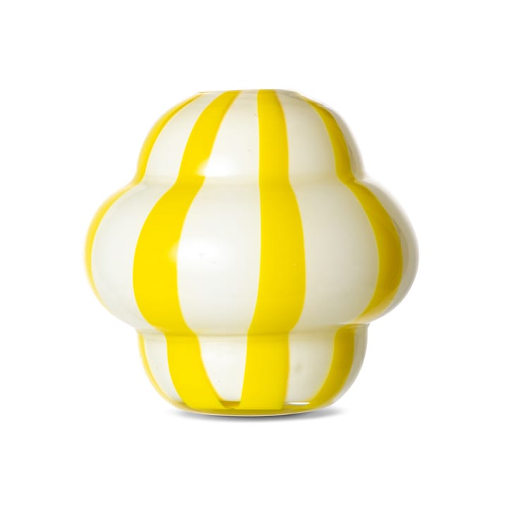 Curlie βάζο 20 cm - Κίτρινο - Byon