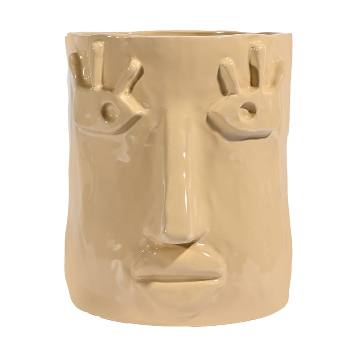 Facy γλάστρα L 24x19x22 εκ. - Μπεζ - Byon
