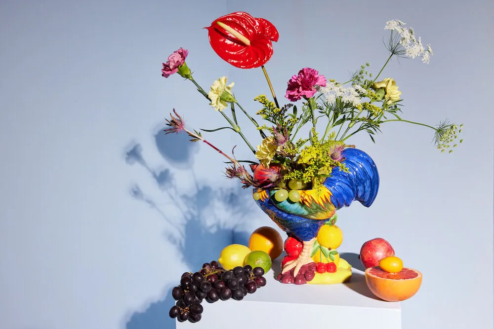 Fruity Rooster μπολ, Μπλε Byon