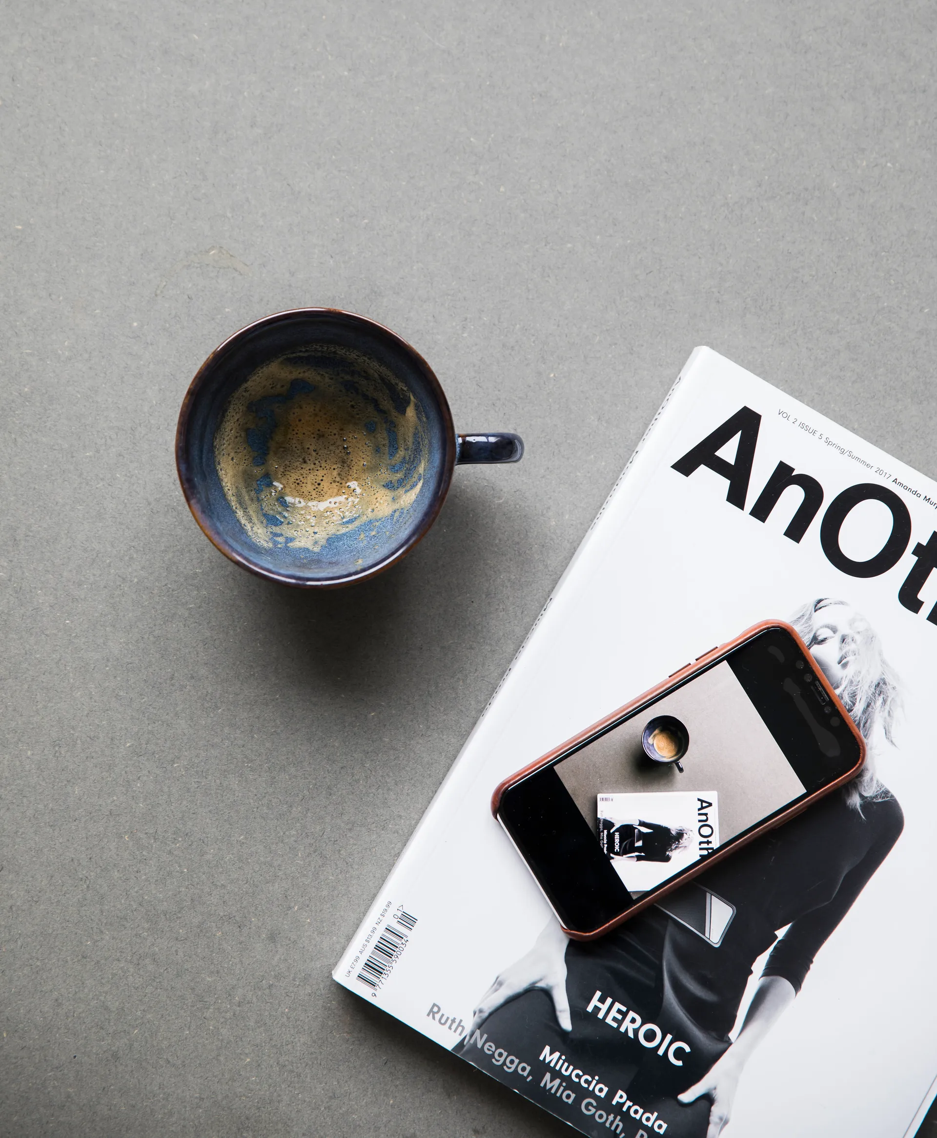 Jade φλιτζάνι με πιατάκι, μπλε Byon