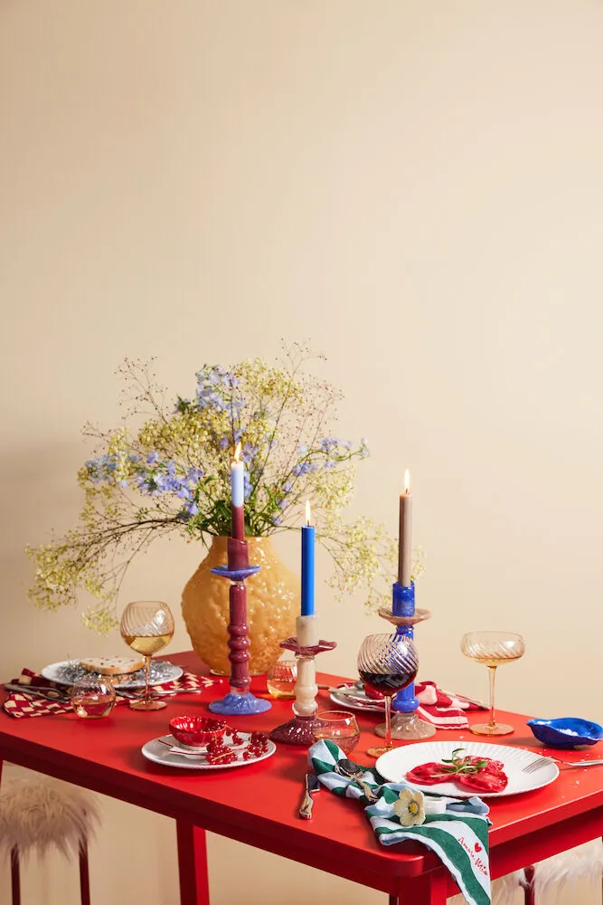 Κηροπήγιο Lara L 32 εκ., Μπορντό Byon