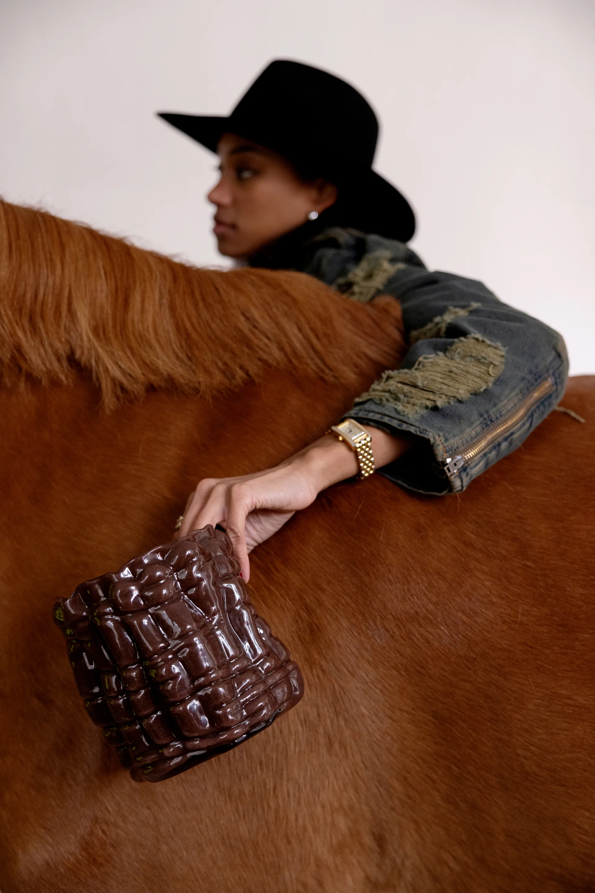 Laranne φανάρι Ø15 εκ., Καφέ Byon