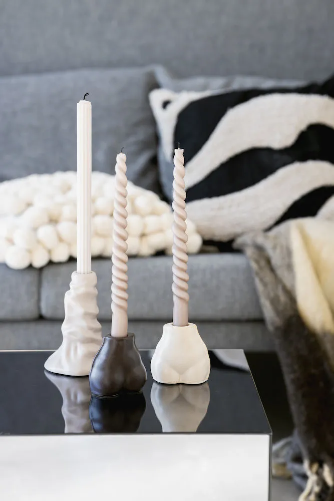 Nature κηροπήγιο 9,5 cm, Μπεζ Byon