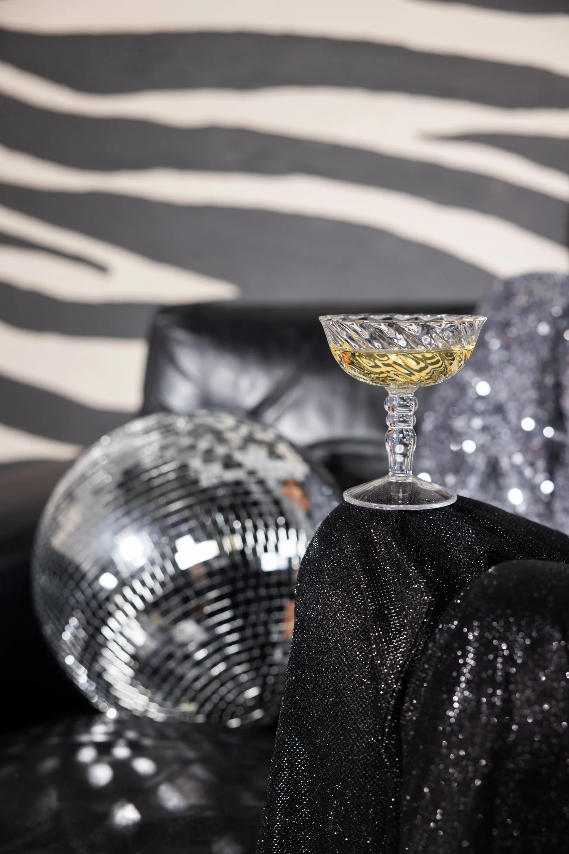 Opacity ιταλικό ποτήρι σαμπάνιας 15 cl σετ των 2 τεμαχίων, Διάφανο Byon