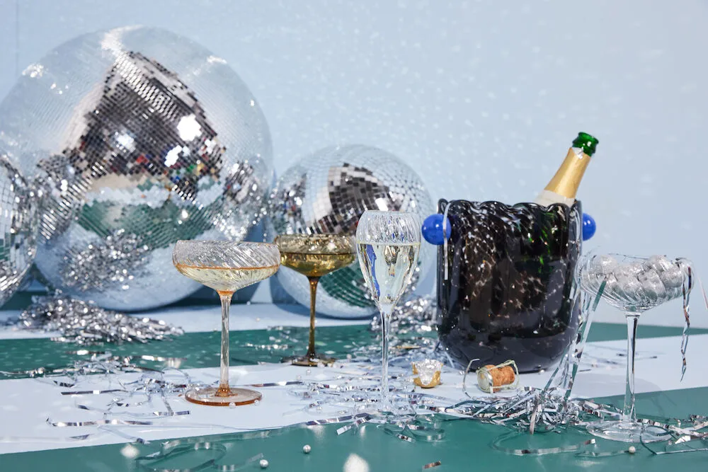 Ποτήρια σαμπάνιας Opacity 16 cl σετ 2 τεμαχίων, Διάφανο Byon