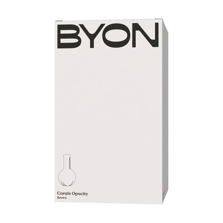 Κανάτα Opacity 1,9 L, Καφέ Byon
