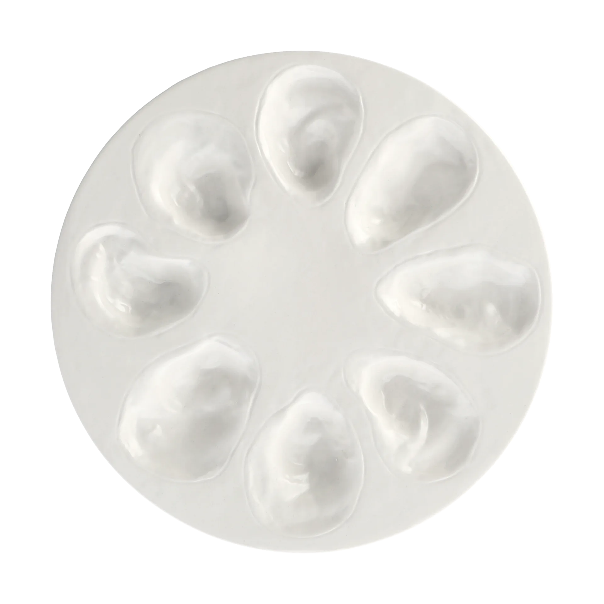 Oyster πιάτο Ø27 cm, Λευκό Byon