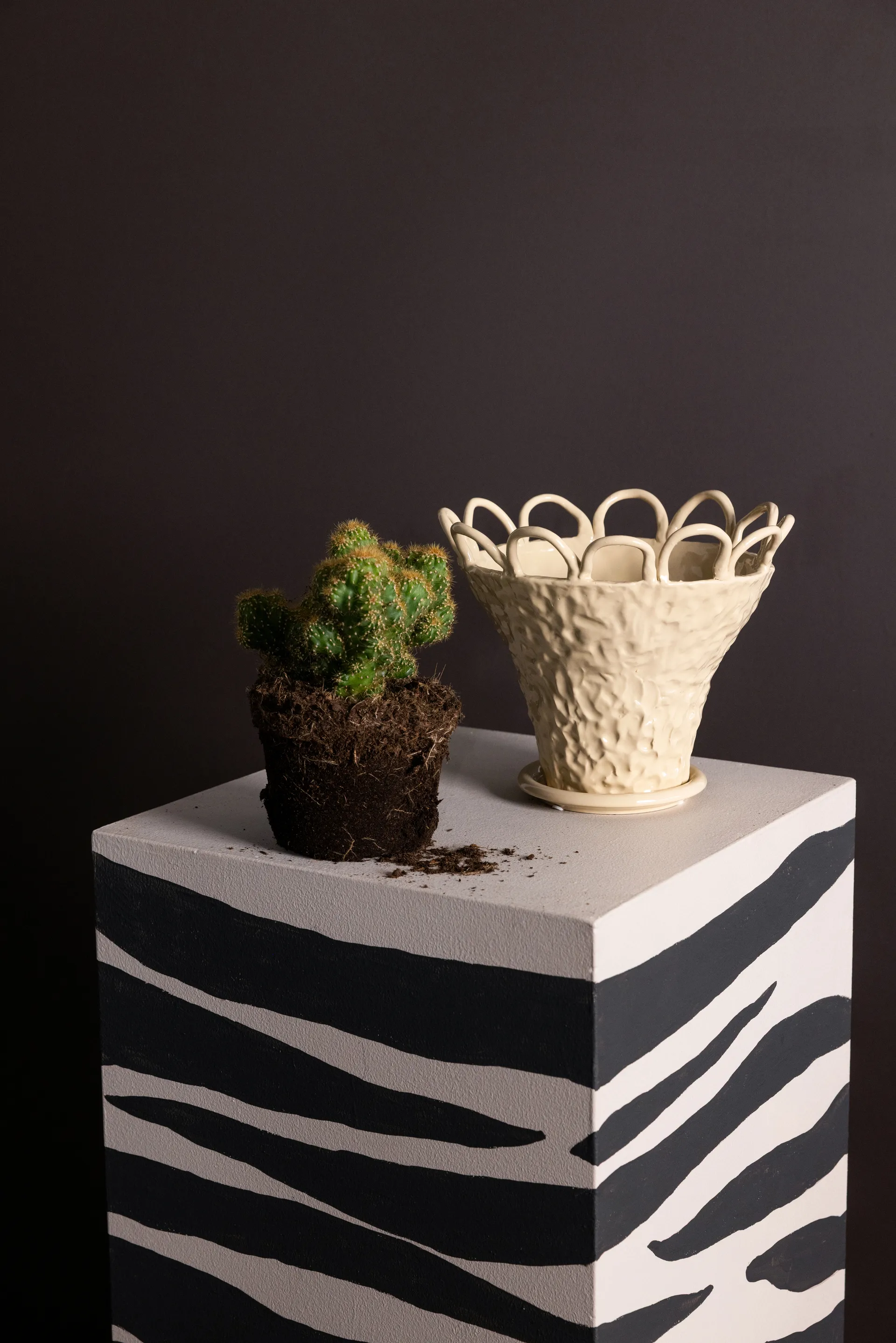 Patty γλάστρα S Ø25 εκ., Μπεζ Byon