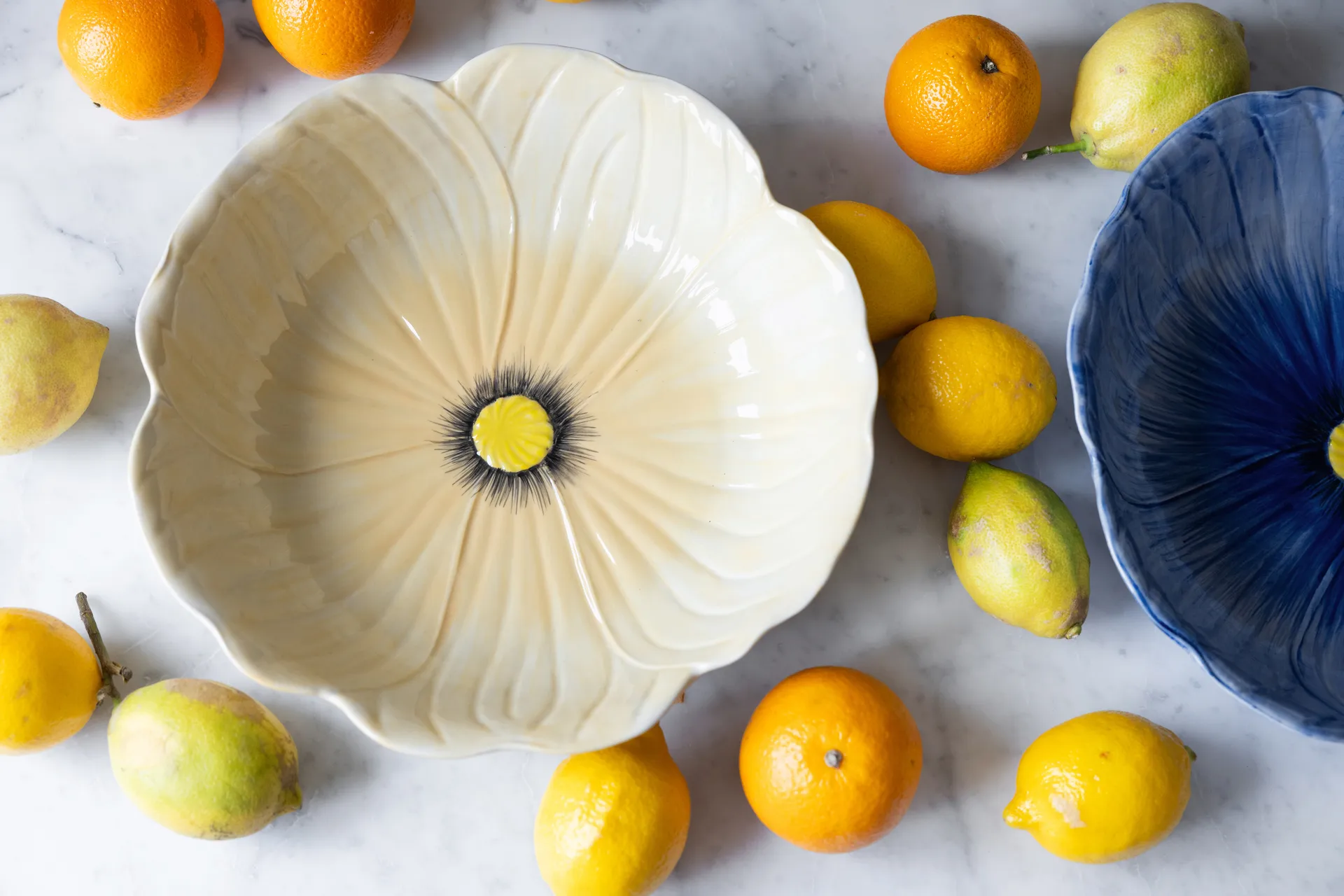 Poppy μπολ L Ø30 εκ., Μπλε Byon