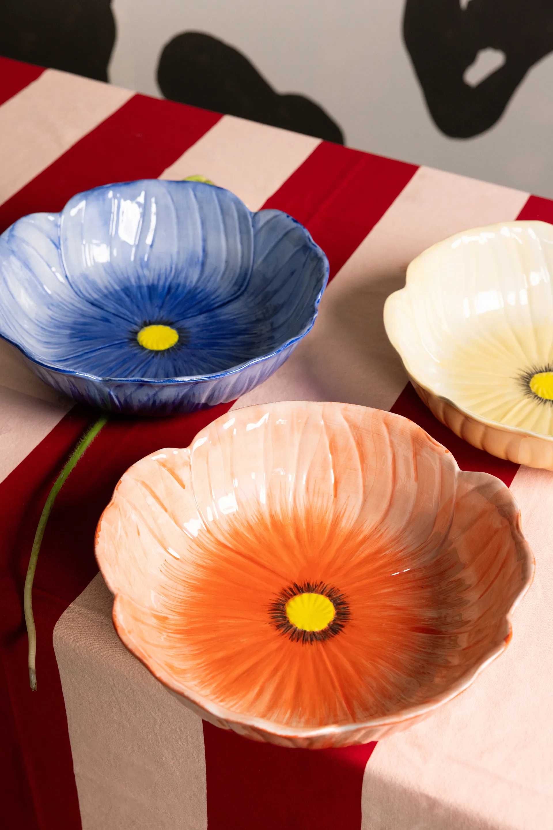 Poppy μπολ L Ø30 εκ., Κόκκινο Byon