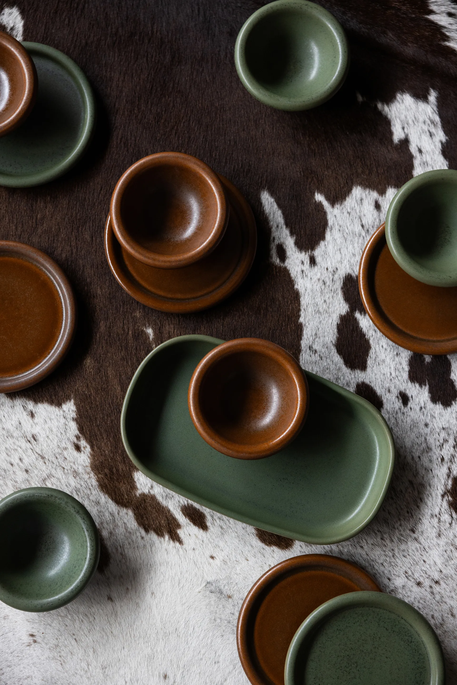 Πιατέλα σερβιρίσματος Porto 18x30 εκ., Πράσινο Byon