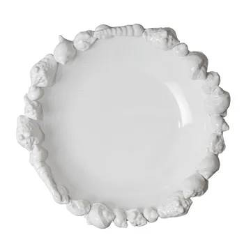 Shell πιατάκι 38 cm - λευκό - Byon