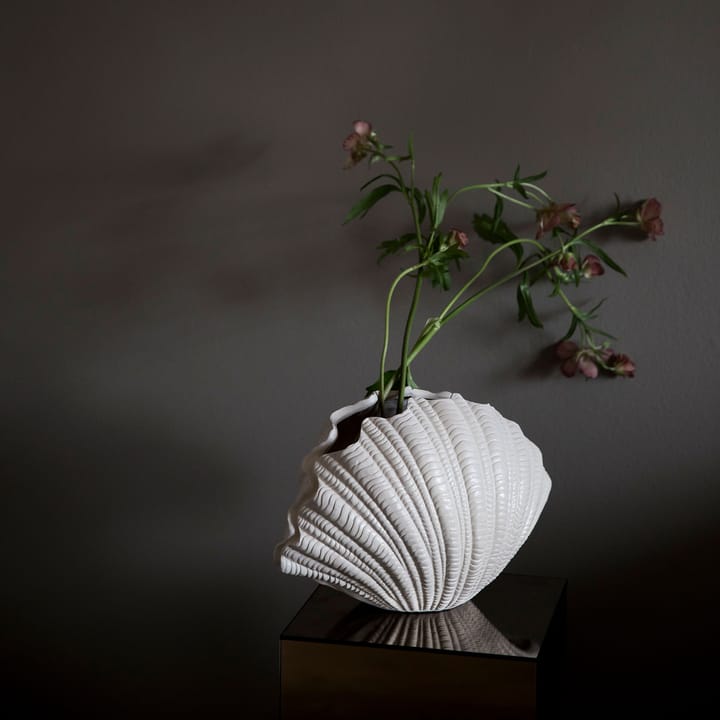 Shell βάζο , Λευκό Byon