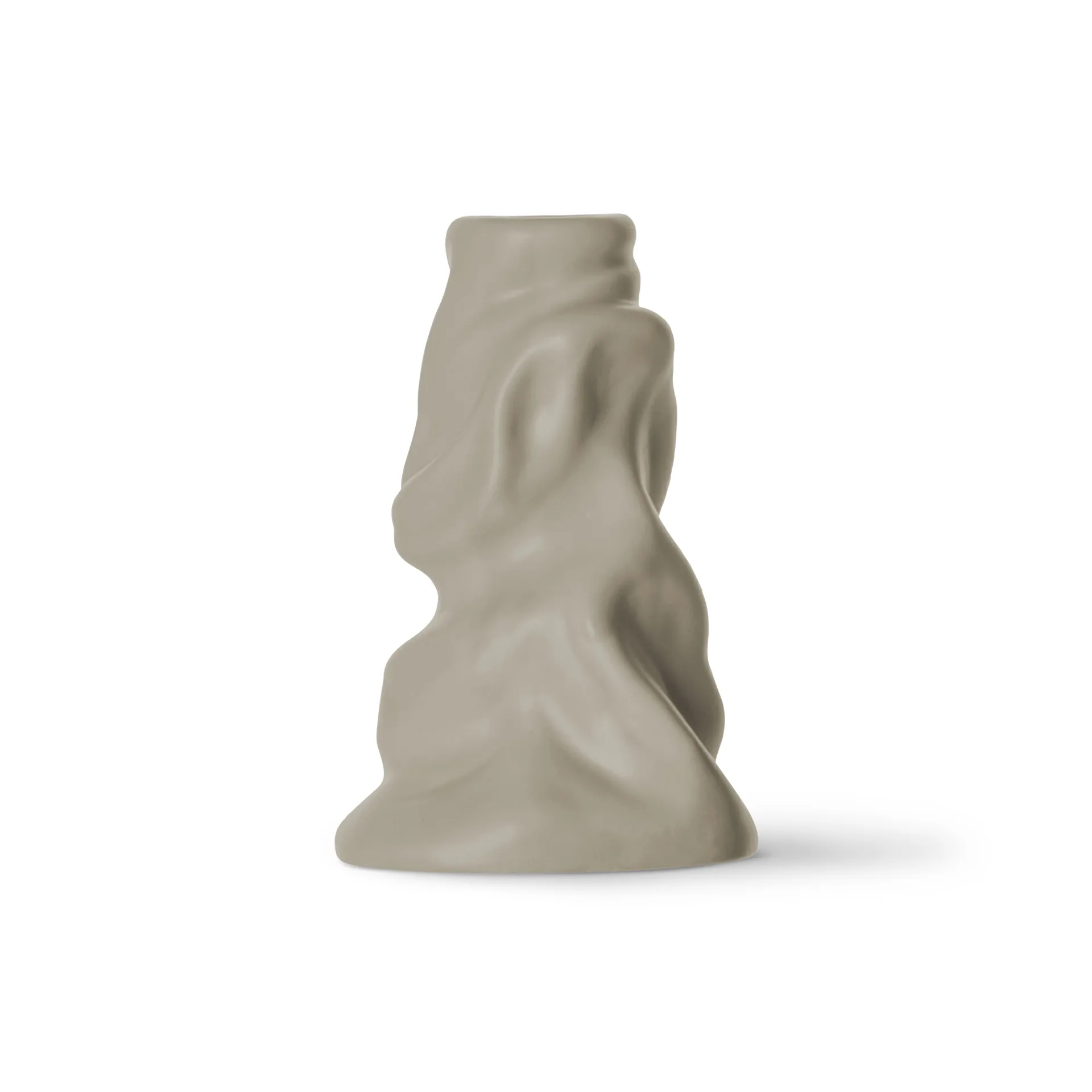 Soft ice cream κηροπήγιο 10 cm, Μπεζ Byon