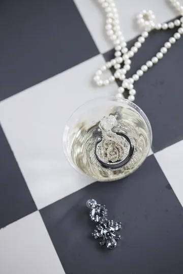 Spice ποτήρι - Μαύρο-διαφανές - Byon