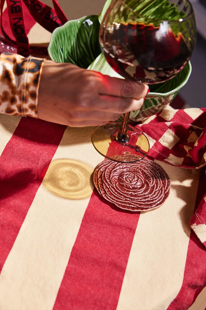 Σουβέρ Veggie Ø10 εκ. σετ των 2, Μπορντό Byon