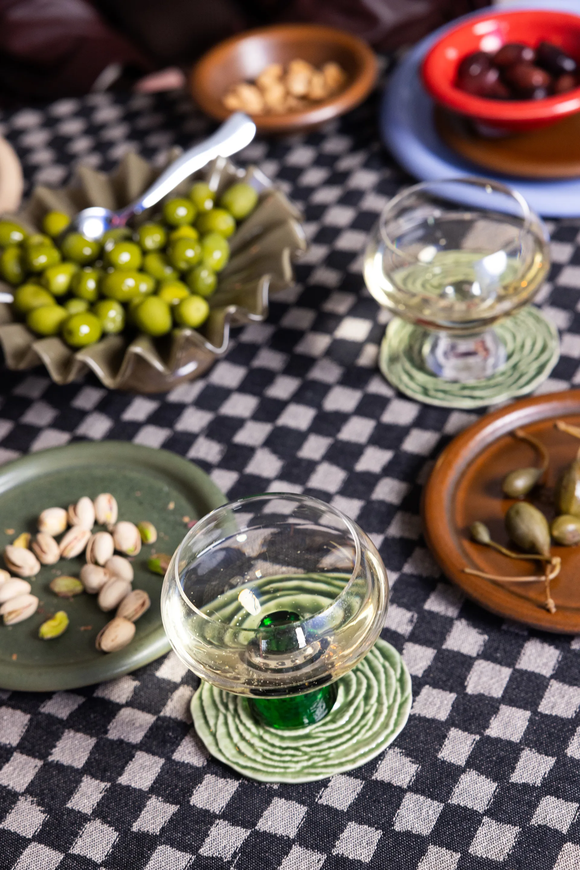 Σουβέρ Veggie Ø10 εκ. σετ των 2, Πράσινο Byon