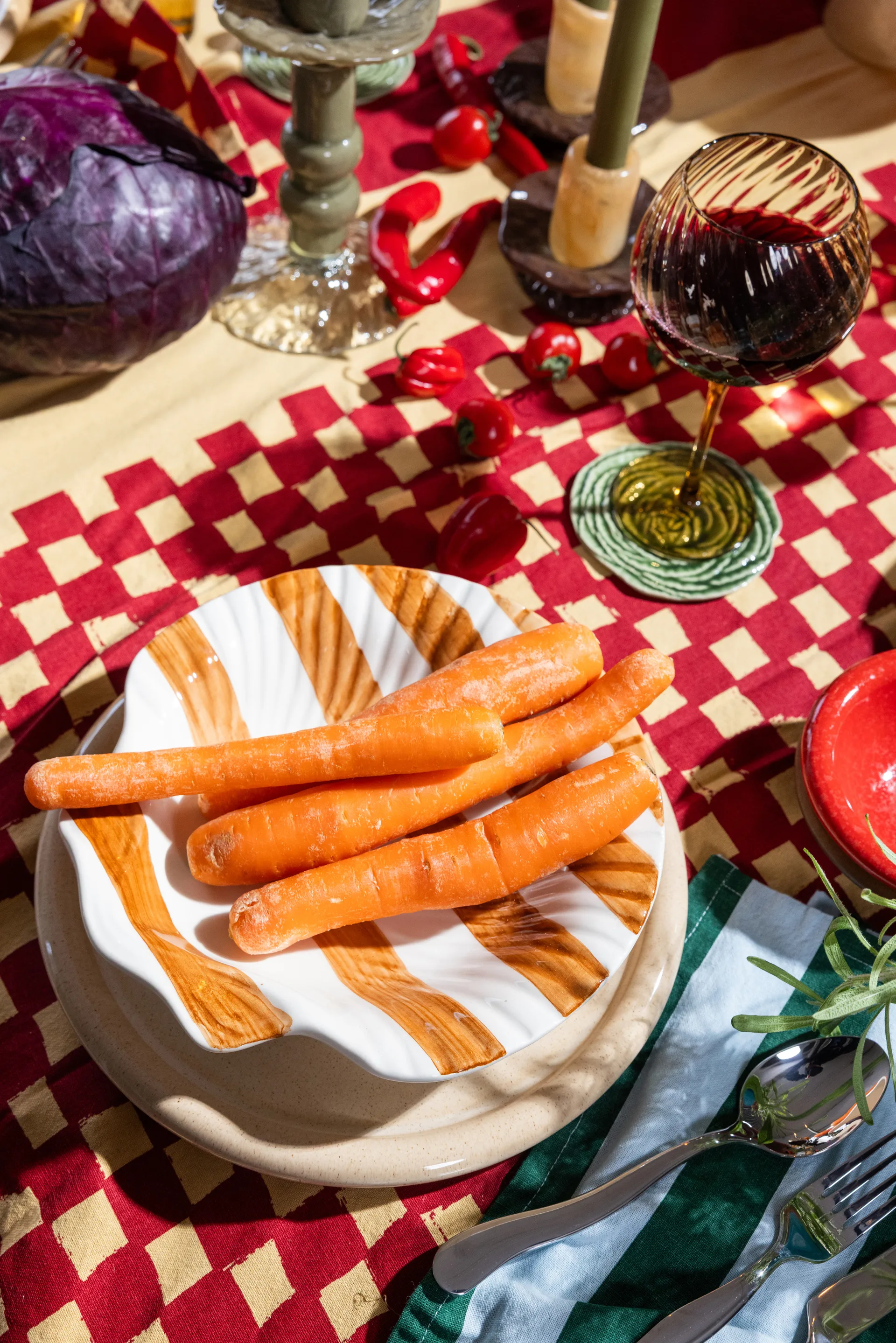 Σουβέρ Veggie Ø10 εκ. σετ των 2, Πράσινο Byon