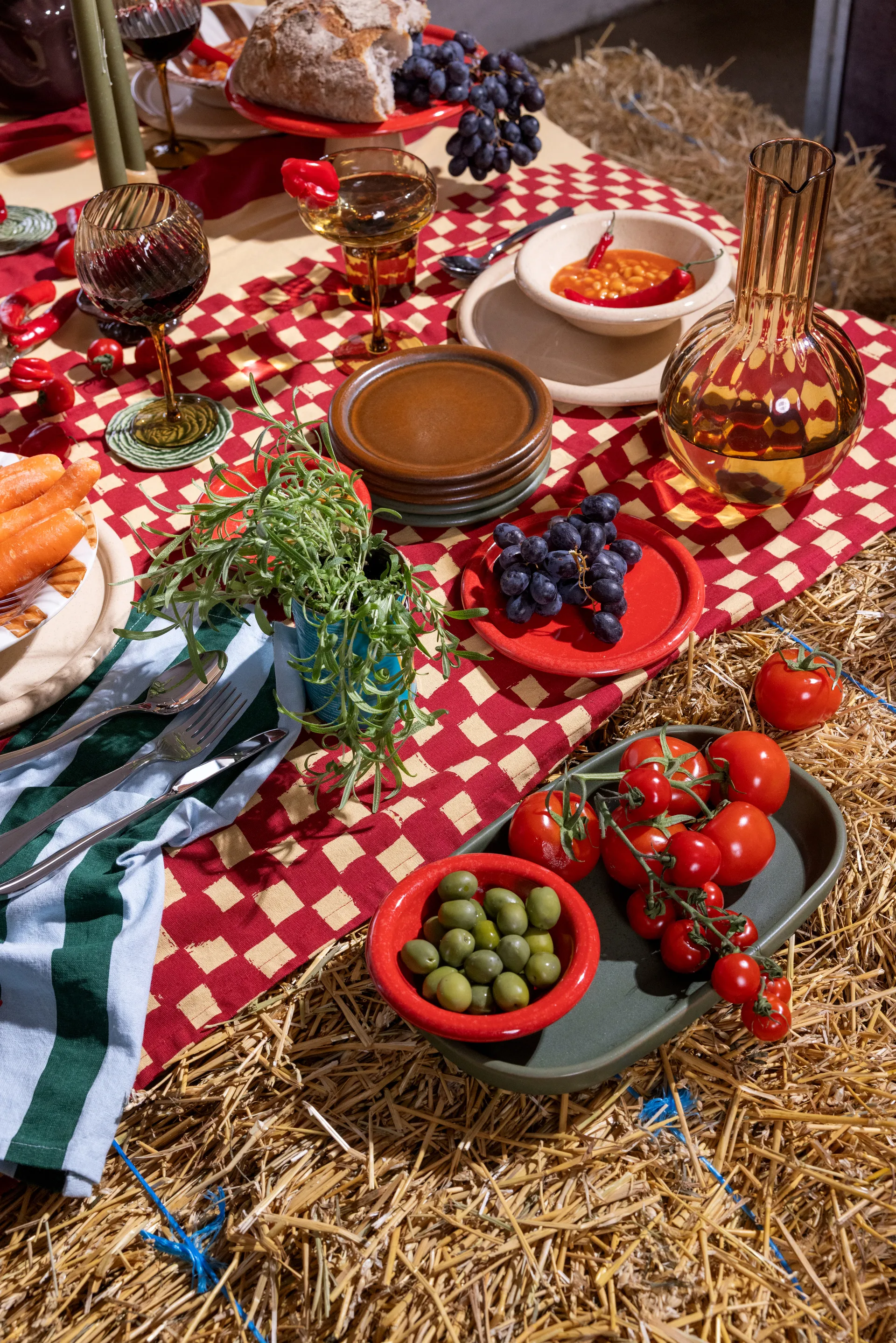 Σουβέρ Veggie Ø10 εκ. σετ των 2, Πράσινο Byon