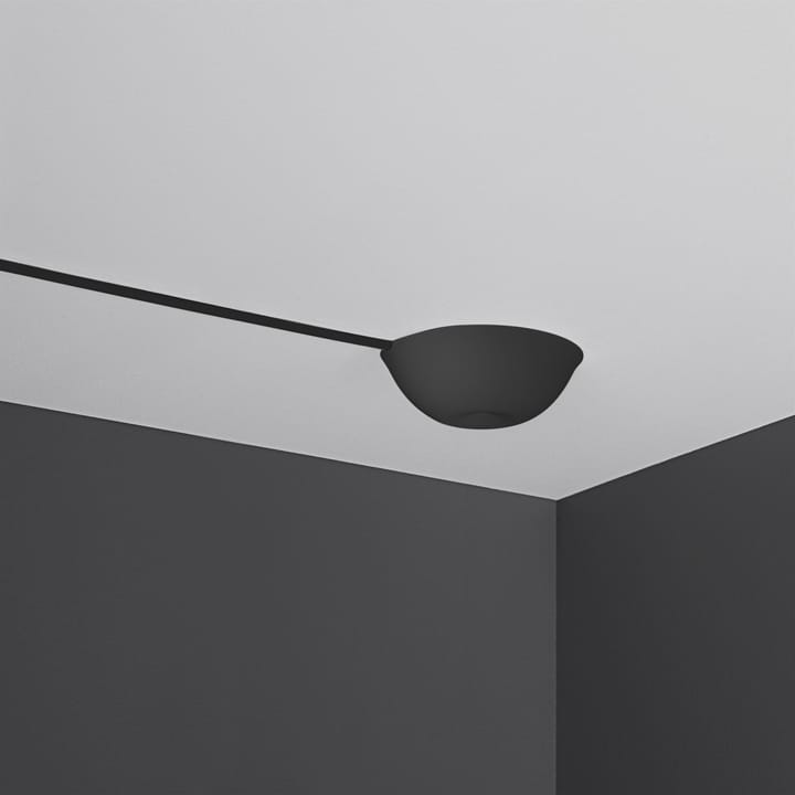 CableCup Hide ροζέτα οροφής, μαύρο CableCup