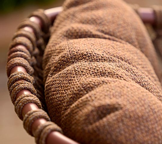 Basket/Moments/Ocean μαξιλάρι καρέκλας σετ, Umber brown (Rise) Cane-line