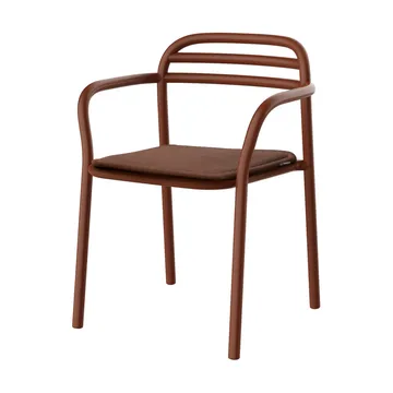 Bliss μαξιλάρι καθίσματος για καρέκλα - Έρημο κόκκινο, 40x41 εκ.   - Cane-line