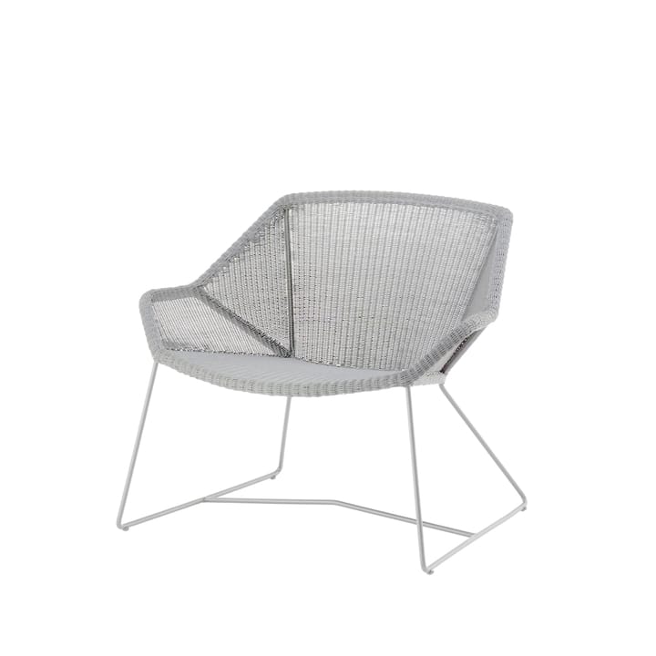 Breeze lounge καρέκλα weave - Λευκό γκρι - Cane-line