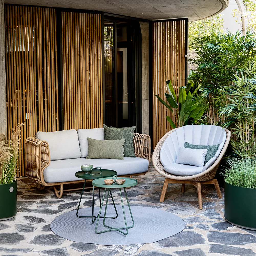 Χαλί Circle στρογγυλό, Ταούπε, Ø140εκ, 140 εκ Cane-line