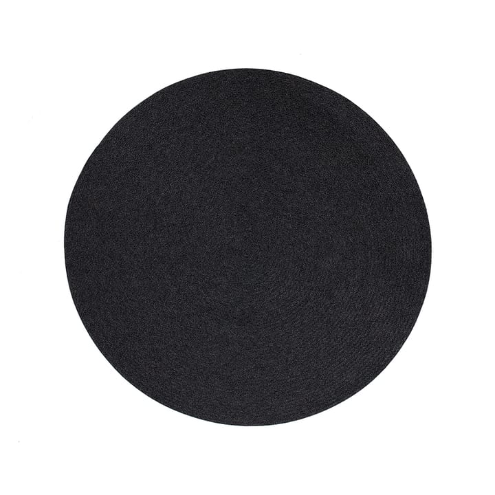 Χαλί Circle στρογγυλό - Σκούρο γκρι, Ø140cm - Cane-line