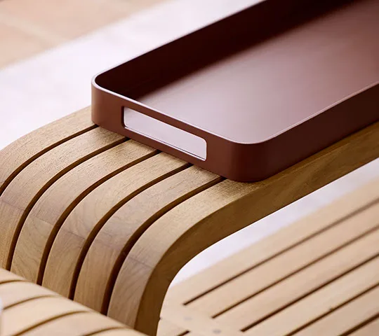 Club δίσκος 24x35 cm, Desert red Cane-line