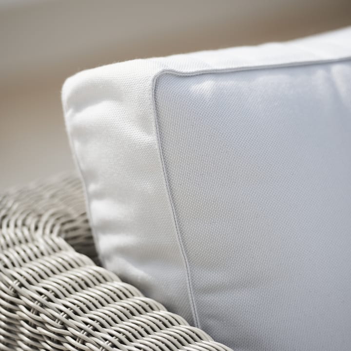 Connect πολυθρόνα weave - Τόπι, σετ μαξιλαριών Cane-Line Natté λευκό - Cane-line