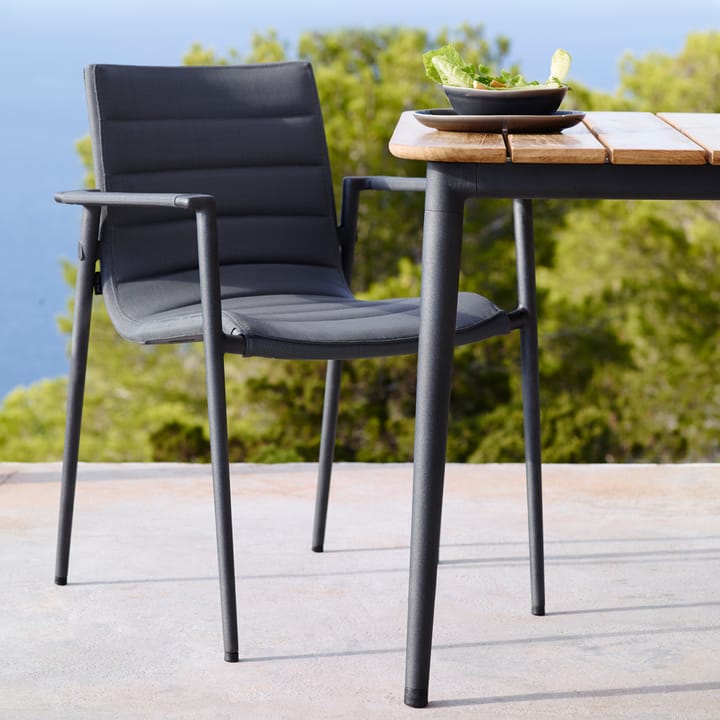 Καρέκλα με μπράτσα Core, AirTouch γκρι Cane-line