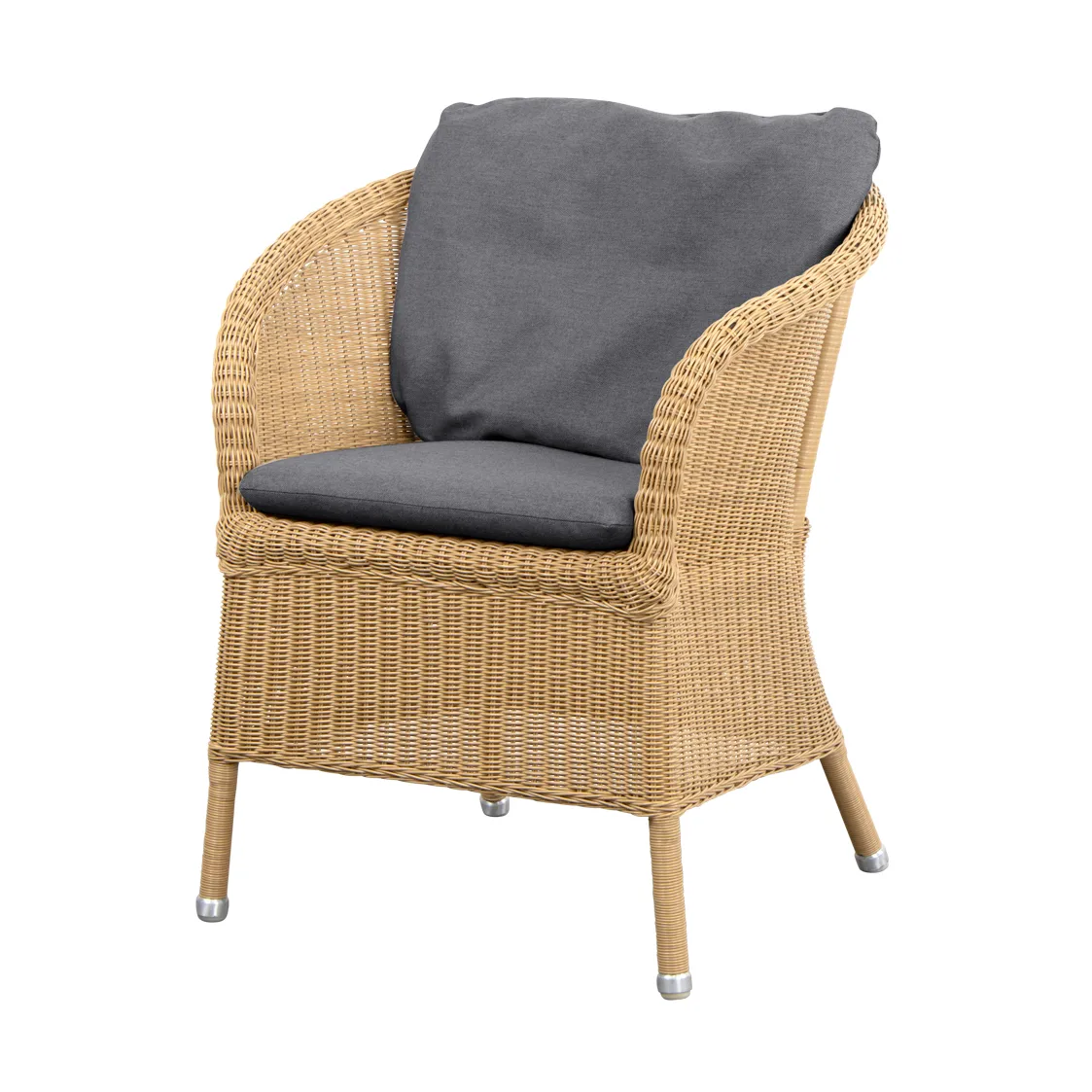 Derby/Lansing μαξιλάρι πλάτης για καρέκλα/καναπέ, Cane-line Natté grey Cane-line