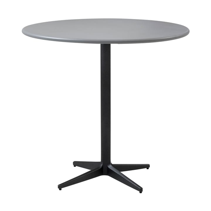 Drop café τραπέζι διαμέτρου 80 cm - Ανοιχτό γκρι-λαβί γκρι - Cane-line