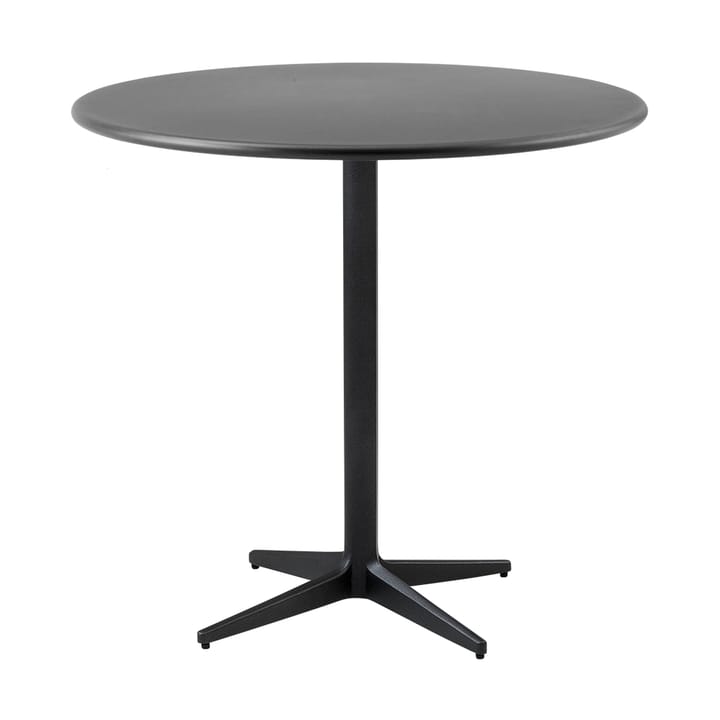 Drop café τραπέζι διαμέτρου 80 cm - Λάβα γκρι-λάβα γκρι - Cane-line