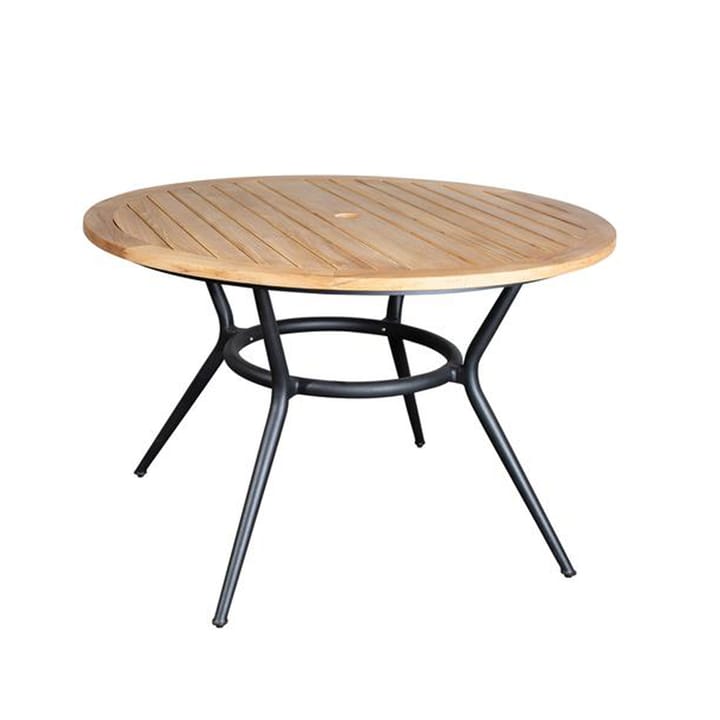 Joy τραπέζι φαγητού στρογγυλό - Teak-lava grey Διάμετρος 120 εκ. - Cane-line