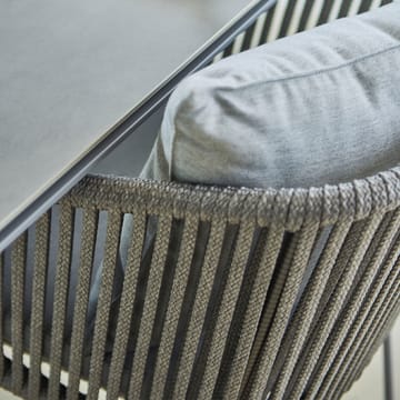 Στοιβαζόμενο μαξιλάρι καρέκλας Moments - Cane-Line Natté ανοιχτό γκρι - Cane-line