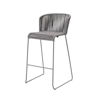 Σκαμπό μπαρ Moments - Γκρι - Cane-line